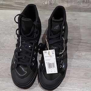 Adidas Black Bravada 2.0 Mid Sneakers